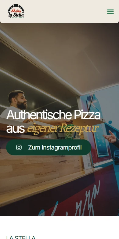 Mobile Startseite von La Stella Foodtruck
