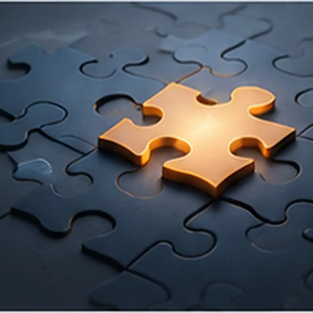 fehlendes Puzzleteil als Analyse- und Relaunch-Motiv